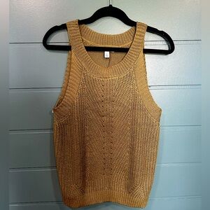 Nine West Tank Sweater - Army Green